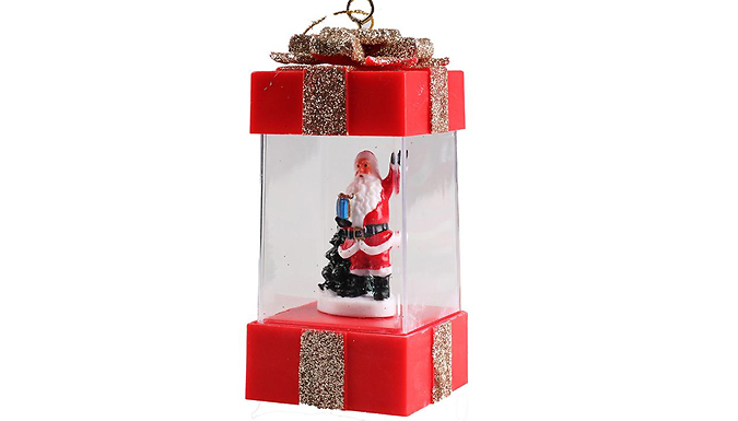 LED Christmas Tree Lantern Decorations - 4 Colours