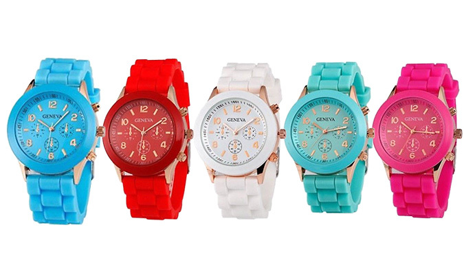 Unisex Soft Gel Quartz Watch - 5 Colours
