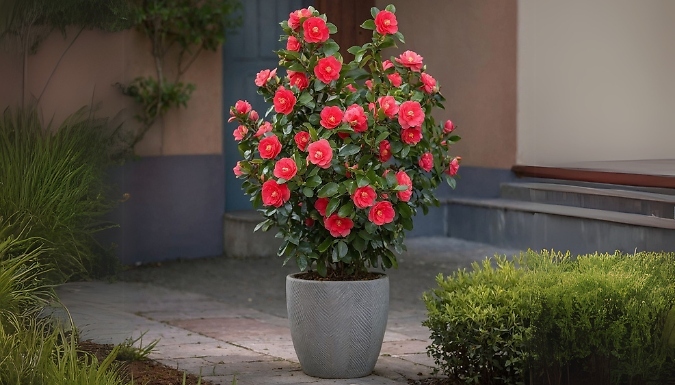 Camellia Japonica Lady Campbell from Go Groopie IE