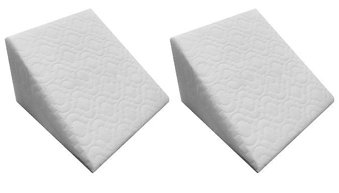 Wedge Memory Foam Pillow - 1 or 2 Pack