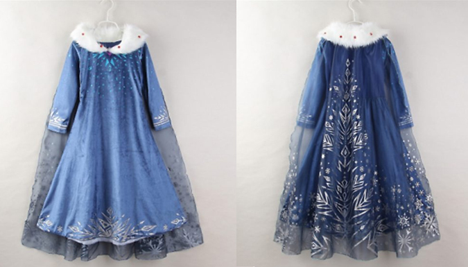 Snow Princess Dress - 6 Sizes