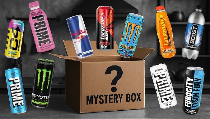 50% Off Discount Code For Energy Drink Mystery Box