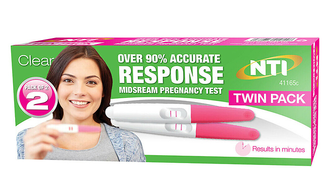 4-Pack of Midstream Pregnancy Tests