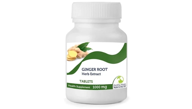 Immune-System Support Ginger Root Extract Tablets