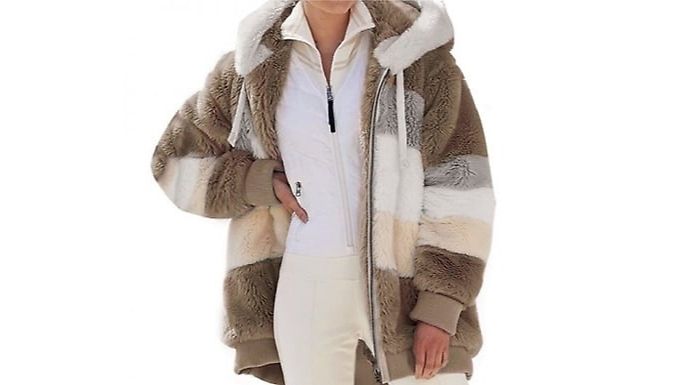 Faux Fur Hoodie - 7 Colours, 8 Sizes!