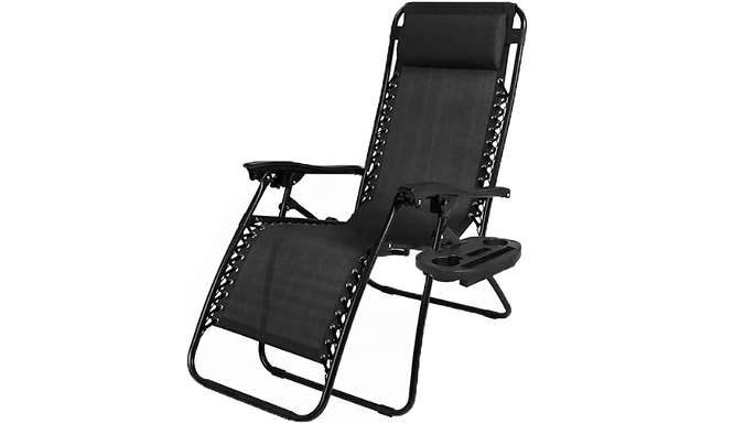 2-Pack Zero Gravity Reclining Sun Loungers!