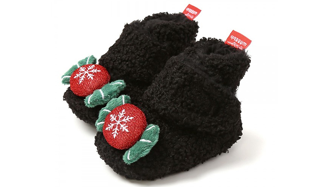 Baby and Toddler's Warm Winter Shoes - 4 Colours & 3 sizes