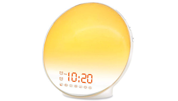 WakeUp Sunrise Simulation Alarm Clock