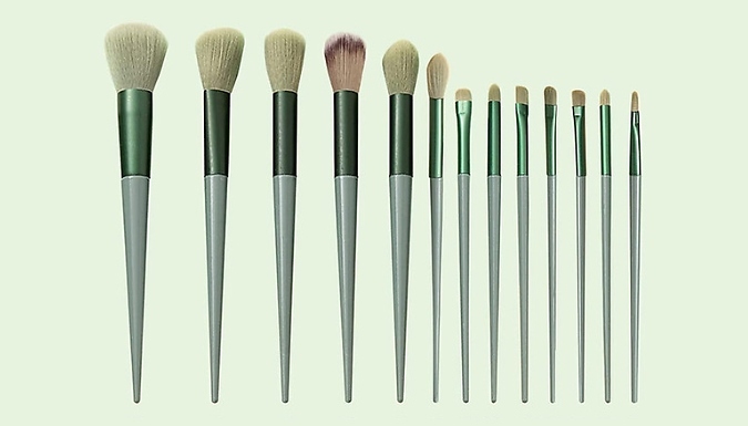 13-Piece Makeup Brush Beauty Set - 6 Colours!