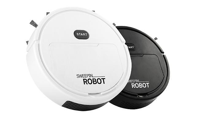 Sweeping & Mopping Robot Vacuum Cleaner - Black or White