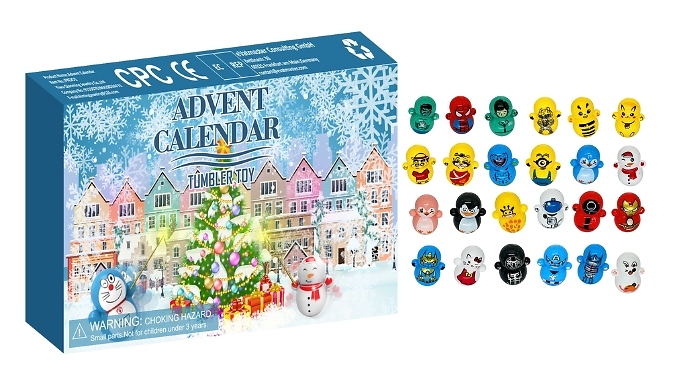 24 Day Tumbler Toy Advent Calendar