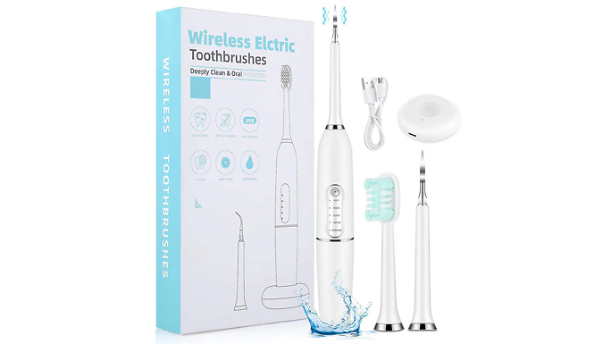 Electric Toothbrush and Dental Scaler Tool - 2 Colours