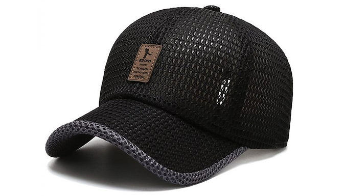 Unisex Breathable Mesh Casual Cap - 5 Colours