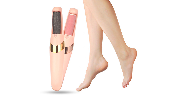 Electric USB Foot File with 2 Heads