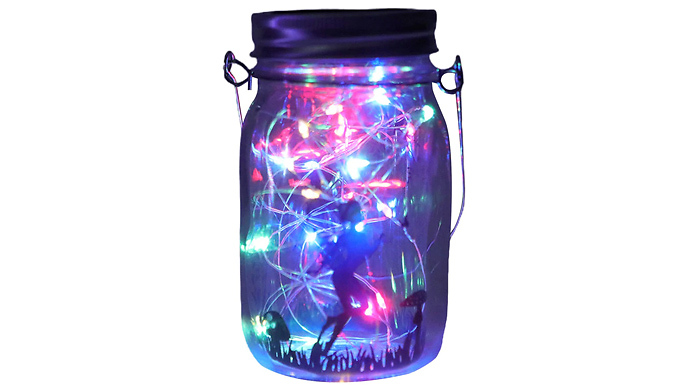 Solar LED Light Hanging Fairy Lantern - 6 Designs