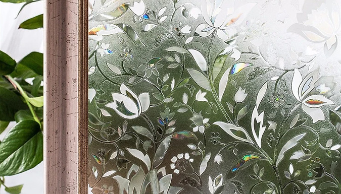 1 or 2 Waterproof Frosted Glass Window Covers - 2 Sizes