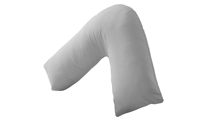 V Shaped Support Pillow with Case - 15 Colours!