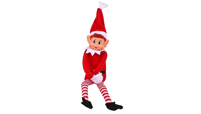 1 or 2-Pack of Christmas Elf Plush Toys