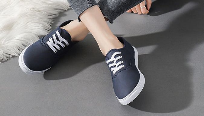 Casual Canvas Shoe 3 Colours 8 Sizes