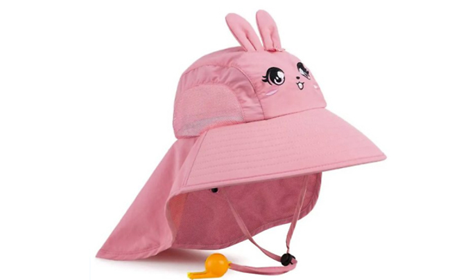 Kid's Wide Brim Character Bucket Sun Hats - 4 Designs