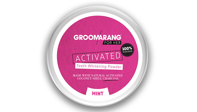 Groomarang Mint Teeth Whitening Powder