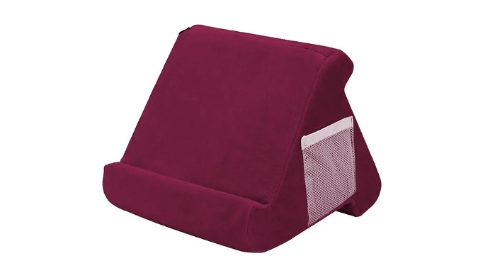 Multi-Angle Pillow Phone Lap Stand - 5 Colours at Go Groopie