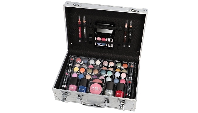 51 Piece Makeup Vanity Case