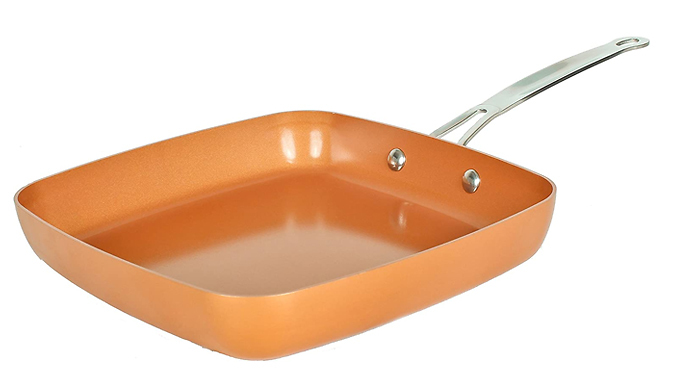 'The Original Copper Pan' 25cm Frying Pan