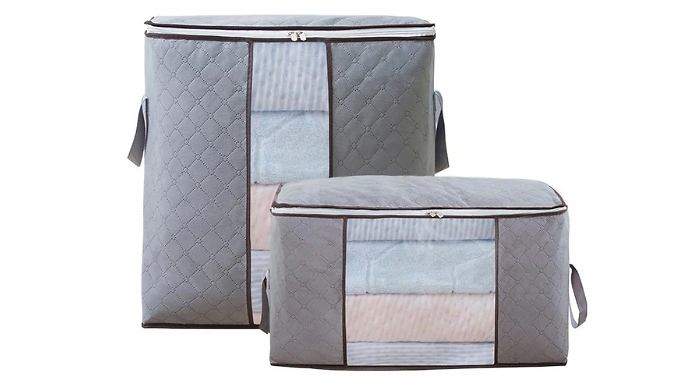 Household Quilt Storage Bag - 2 Designs, 2 Sizes!