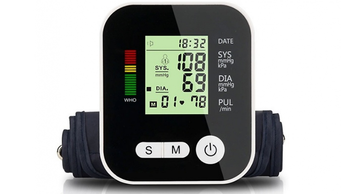 Automatic LCD Display Digital Blood Pressure Monitor