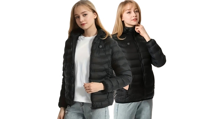 Women's USB Heated Jacket - 3 Colours & 5 Sizes