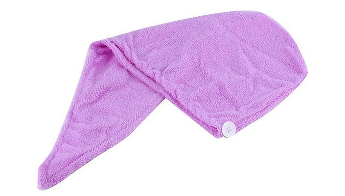 Glamza Rapid Dry Hair Towel - 2 Colours