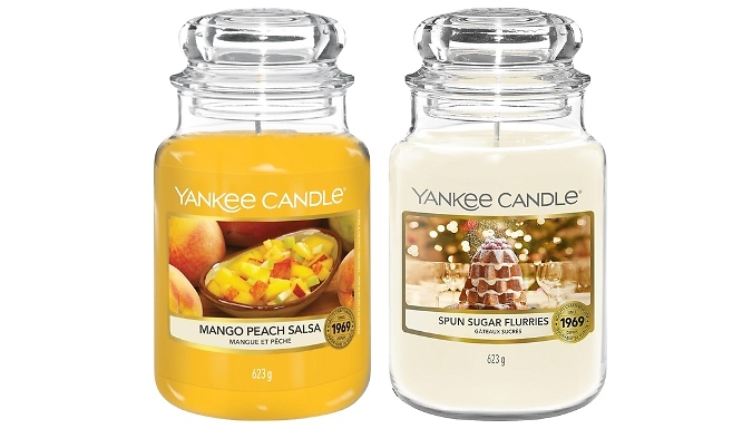 Large Yankee Candles - with Kensington Lid!