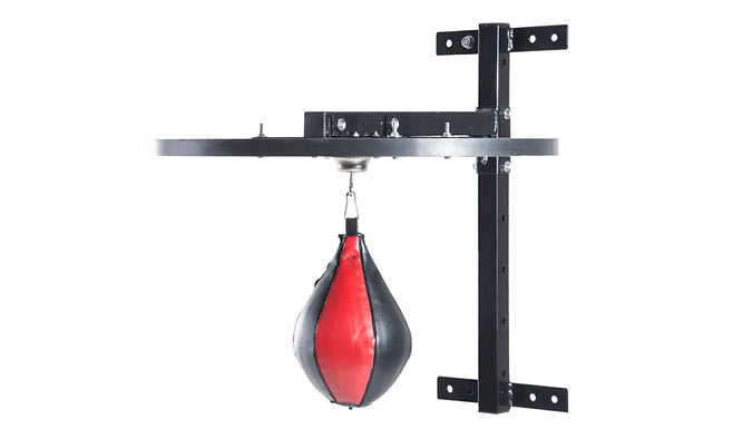 HOMCOM Boxing Speed Bag & Workout Platform