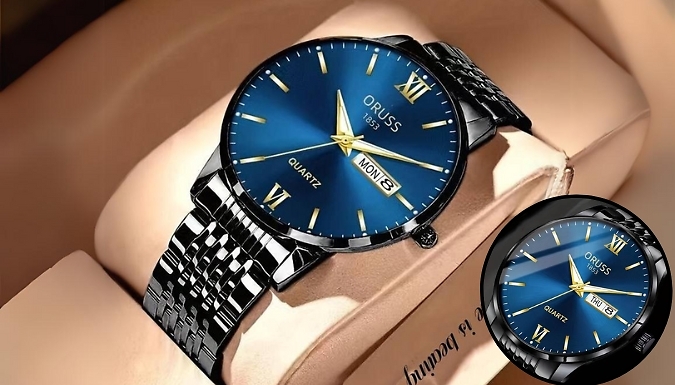 ORUSS Waterproof Luminous Quartz Watch