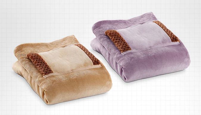 Winter Electric Heated Super Soft Blanket - 2 Colours