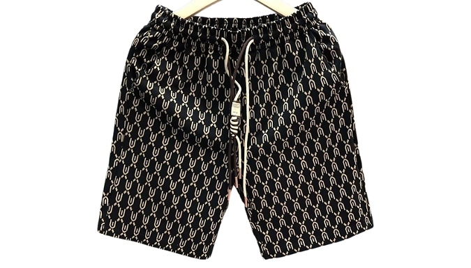 Men's Summer Printed Casual Shorts - 3 Colours & 7 Sizes