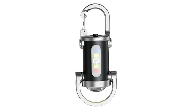 Keychain With Emergency LED Light