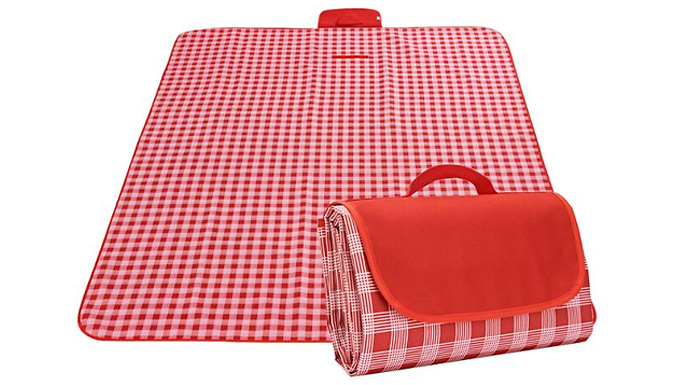 Sandproof & Waterproof Foldable Picnic Mat - 2 Sizes at Go Groopie