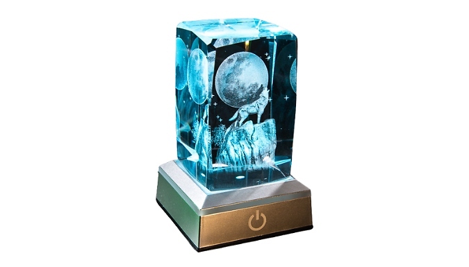 3D Crystal Animal Led Night Light - 5 Designs!