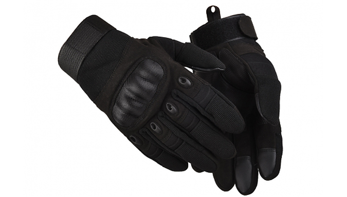 Men's Faux Suede Motorbike Gloves - 3 Colours & Sizes