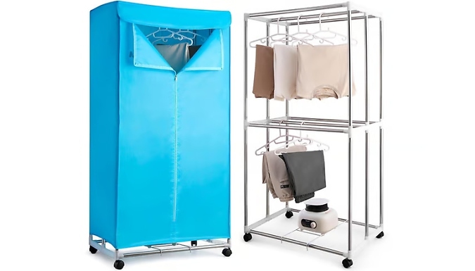 1300W Foldable Heated Clothes Dryer