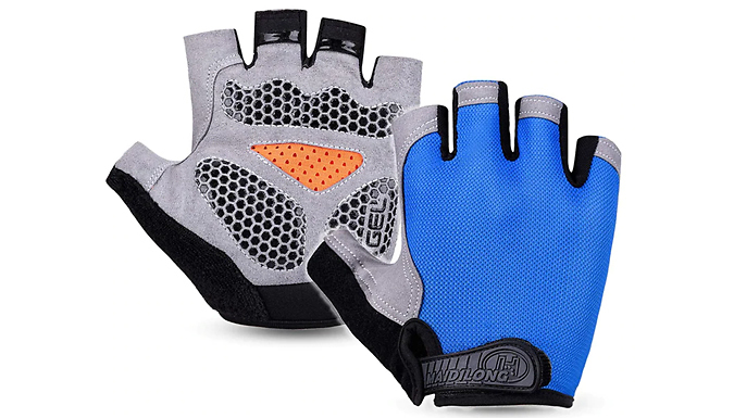 Cycling Anti-slip Half Finger Gloves - 4 Colours
