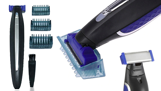 Hirix International Ltd TrimEdge 3-in-1 Rechargeable Shaver, Edger & Trimmer