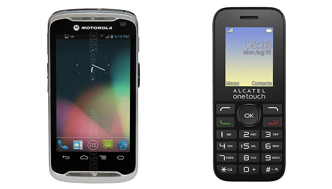 Motorola TC55 Unlocked or Alcatel 1016G EE Network