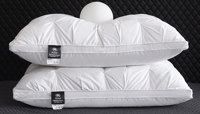 Goose Down Luxe Pillow - 5 Colours & 2 Sizes