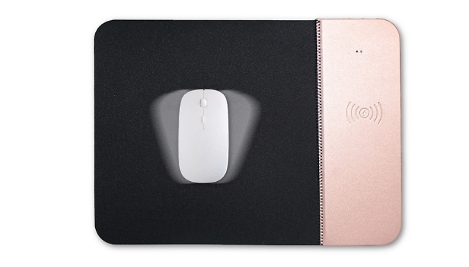 Multi-Functional Mouse Pad with Wireless Charging - 4 Colours!