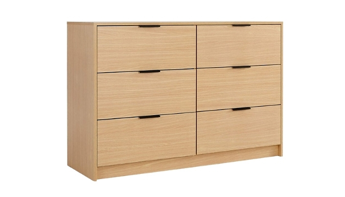 Phoenix Chest of 6 Drawers - 3 Colours