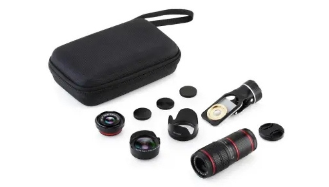 11-Piece HD Camera Lens Kit - For Smart Phones!