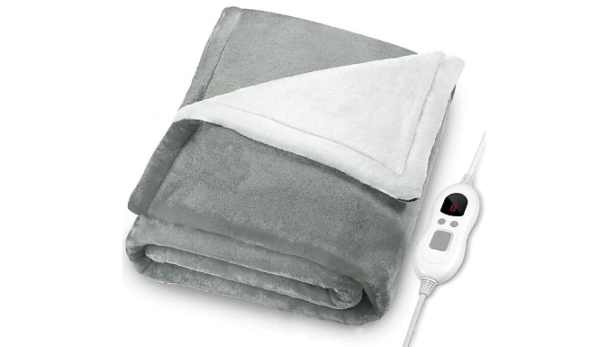 Electric Heated Blanket Throw - 2 Sizes!